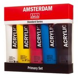 Royal Talens Amsterdam, akrilna boja, set 5K, primary set, 5 x 120ml ( 680902 ) Cene