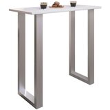 XXXL Barska Miza Xona B, Bela, Srebrna, 110x50 | Shoptok.si