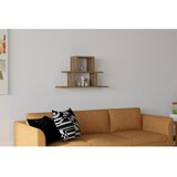 Woody Fashion Nell - Walnut Walnut Wall Shelf Cene