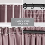 Restilo Svjetlo smeđa zavjesa za djelomično zamračenje od samta 140x270 cm Pleat – | shoptok.hr