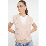 Trendyol Powder Embroidery Detailed Knitwear Sweater