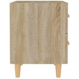  Noćni ormarići 2 kom boja hrasta sonome 40 x 35 x 47,5 cm | Eponuda.ba