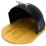 Klausberg kb7286 kutija za hleb crna 37 x 26.5 x 20 cm | ePonuda.com