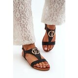 S. BARSKI Flat Women's Sandals with Gold Decoration S.Barski | Eponuda.ba