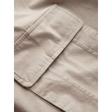 Ombre Men's monochromatic shorts with cargo pockets - beige | Eponuda.ba