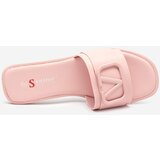 Resti Cartec eco-leather women's powder slippers - Footwear | Shoptok.si