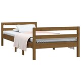  Za krevet smeđa boja meda 75 x 190 cm od masivne borovine | shoptok.hr
