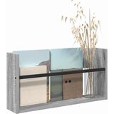  Polica za časopise s policom Zidne Siva Sonoma 60 x 12 x 30 cm | shoptok.hr