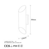 Opviq lights Bijela zidna lampa ø 8 cm Cut – | shoptok.hr