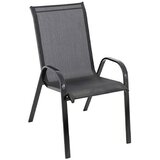 SUNFUN Vrtni stol Karla (d 71 x š 54 x v 92 cm, črna) | Shoptok.si