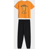 Sinsay Pamučna dvodijelna oversize pidžama Garfield | shoptok.hr