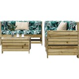  5-dijelni set vrtnih sofa od impregnirane borovine | shoptok.hr