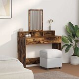  Toaletni stol s ladicama Dimljeni hrast 100 x 41 x 140 cm | shoptok.hr