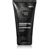 Organic Shop men refreshing shaving gel blackwood &amp; mint cene
