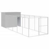  za pse s igralištem svjetlosiva 214x661x181 cm čelična | Eponuda.ba