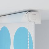  Roleta za tuš 120 x 240 cm s uzorkom krugova | shoptok.hr