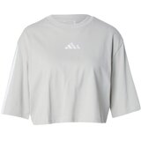 Adidas Široka majica kit / bela | Shoptok.si