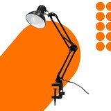  Stona lampa sa stezaljkom 1xE27/60W/230V crna | Eponuda.com