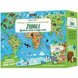 Učila Živali - knjiga in sestavljanka u