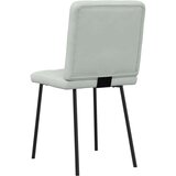 vidaXL Blagovaonske stolice 4 kom svjetlosive baršunaste | shoptok.hr