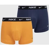 Nike Boksarice 2-pack moški, rumena barva