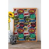 Wallity uramljena slika Popmosaıc25, 33x48 cm | ePonuda.com