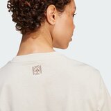 Adidas Tehnička sportska majica sivkasto bež / pijesak / crna | shoptok.hr