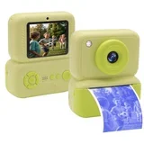 mini kamera printer q10 + papir za stampanje fotografija zelena ( K220 )