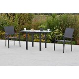 Gardenson Vrtni Set Milano, 3-delni, Raztegljiva Miza | Shoptok.si