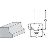 Makita glodalo za oslanjanje sa žlebovima D-48620 Cene