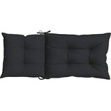 Set Jastučića za Stolicu s Visokim Naslonom 2 pcs Melange Crna | shoptok.hr