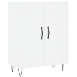  Visoka komoda bijela 69,5x34x180 cm konstruirano drvo | shoptok.hr