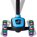 Cool Wheels Trotinet Twist Scooter svetleći sa 3 točka do 40kg plavi | Eponuda.com