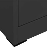 vidaXL Ormarić za spise antracit 90 x 46 x 134 cm čelični | shoptok.hr