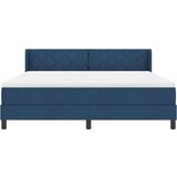  Postelja boxspring z vzmetnico z vzmetnico Modra 180 x 200 cm, (5000126228) | Shoptok.si