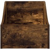  Kutija za LP ploče 2 kom. Dimljeni hrast 37 x 33 x 32 cm | shoptok.hr