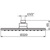 Rosan TUŠ RUŽA GORNJA STOLZ KRUG | ePonuda.com