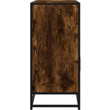 vidaXL Komoda dimljeni hrast 100x35x76 cm konstruirano drvo | shoptok.hr