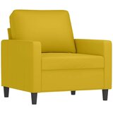  4-dijelni set sofa s jastucima žuti bar&amp;scaron;unasti Slike