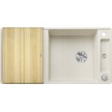 Blanco pomivalno korito AXIA III XL 6 SF InFino SILGRANIT plošča les, z daljinskim upravljanjem. - NEŽNA BELA | Shoptok.si
