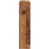vidaXL Pokrov za radijator boja staro drvo 149x20x82cm drveni | shoptok.hr