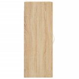  Zidni ormarić boja hrasta 34,5 x 34 x 90 cm konstruirano drvo | shoptok.hr