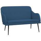  Klupa plava 110 x 76 x 80 cm od tkanine | shoptok.hr