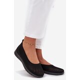 Boto Ladies Mesh Ballerinas In Sporty Style Black Virella | shoptok.hr