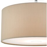  Där Lighting RON6529 - Luster na sajli RONDA 1xE27/60W/230V crna/bež | Eponuda.com