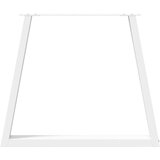  Noge za blagovaonski stol V-oblika 3 kom Bijele 70 x (72-73,3) cm Čelik | shoptok.hr
