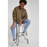 Answear Lab Bomber jakna za žene, boja: zelena, za prijelazno razdoblje | shoptok.hr