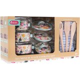  Set aluminijastih loncev + kuhače in rokavice za igro | Shoptok.si