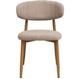House Nordic Bež/v naravni barvi oblazinjen jedilni stol Levanto – | Shoptok.si