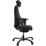 MID.YOU Pisarniški Stol Resistio Xxl, Črna | Shoptok.si